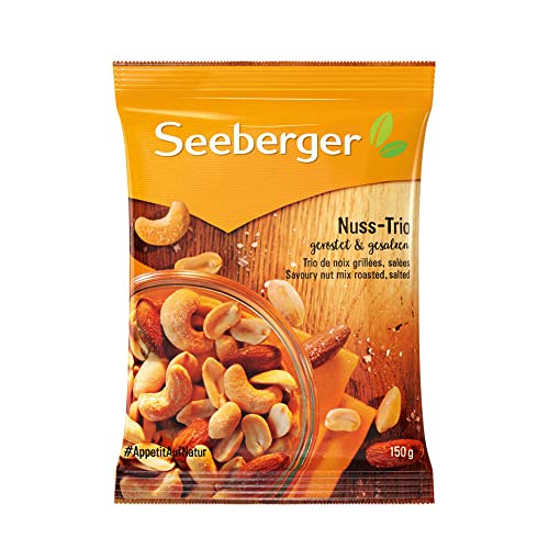 Seeberger Nuss-Trio 1x150g (Packung mit 10) von Seeberger