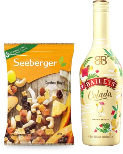 Seeberger Piña Colada Mix mit Baileys Colada (1er Pack) und Caribic Royal (1er Pack) von Seeberger