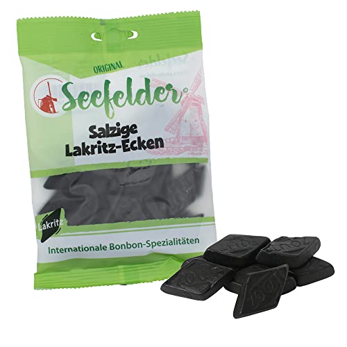 kda Seefelder Salzige Lakritz-Ecken Lakritz Bonbon 100 g von Seefelder