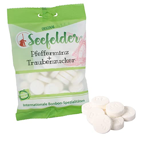 kda Seelfelder Pfefferminz + Traubenzucker Bonbons 100 g von Seefelder