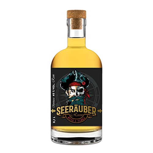 Seeräuber Rum | Spicy Edition | Super Premium Rum aus Deutschland (0.1 l) von Seeräuber