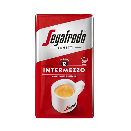 Segafredo - Gemahlener Kaffee, Linie Le Classiche Intermezzo, Geschmack Deciso und Bräutigam, 250 g von Segafredo