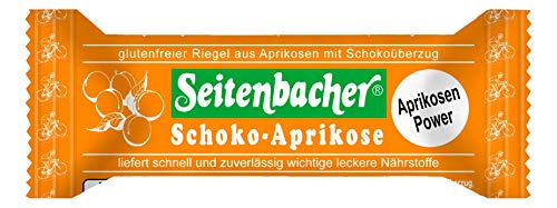 Seitenbacher Aprikosen Riegel I glutenfrei I 90% Fruchtanteil I 12er Pack (12x50g) von Seitenbacher