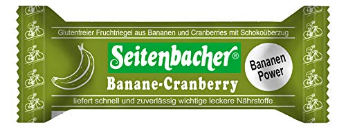 Seitenbacher Banane Cranberry Riegel I glutenfrei I Ballaststoffe I 12er Pack (12x50g) von Seitenbacher