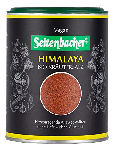 Seitenbacher Bio Himalaya Kräuter Salz I Vegan I ohne Glutamat I hoher Salzkraft I 6er Pack (6 x 200 g) von Seitenbacher