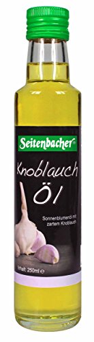 Seitenbacher Bio Knoblauch Gewürz Öl I Erstpressung I kaltgepresst I nativ I (1x250 ml) von Seitenbacher