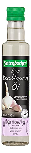 Seitenbacher Bio Knoblauchöl, kba für Antipasti, Meeresfrüchte (1 x 250 ml) - Bio von Seitenbacher