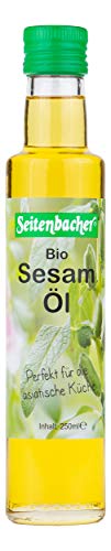 Seitenbacher Bio Sesam Öl rein nativ, kaltgepresst/1 Pressung, 1er Pack (1 x 250 g) von Seitenbacher