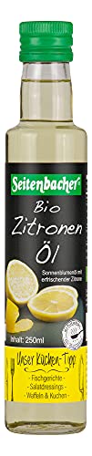 Seitenbacher Bio Zitronen Gewürz Öl I Erstpressung I kaltgepresst I nativ I Antipasti I Fisch I (1x250 ml) von Seitenbacher