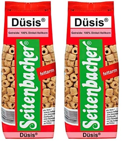 Seitenbacher Düsis I Vollkorn I Dinkel I mit Honig I (1x 250 g) (Packung mit 2) von Seitenbacher