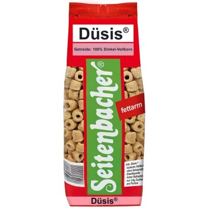 Seitenbacher Düsis I Whole Grain I Spelt I with Honey I wheat free I lactose free (1x 250 g)… von Seitenbacher