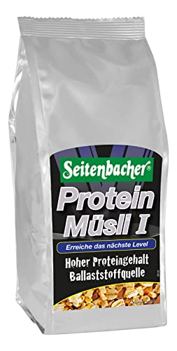 Seitenbacher High Protein Müsli - Erreiche das nächste Level I 30% Protein I 6 Protein Quellen I (1 x 454 g) von Seitenbacher