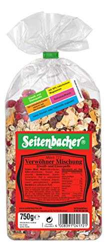 Seitenbacher Müsli Verwöhner-Mischung I Vollkorn I viele Beeren I ohne zugesetzten Zucker I ohne zugesetztes Fett I (1 x 750 g) von Seitenbacher