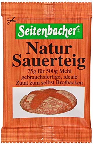 Seitenbacher Natur-sauerteig, flüssig, 1er Pack (1 x 150 g Packung= 1 x 2 x 75g) von Seitenbacher