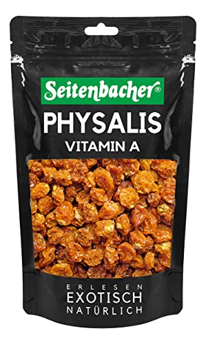 Seitenbacher Physalis I nativ I ohne Zusätze I ungezuckert I getrocknet I Vitamin C und A I (1 x 200 g) von Seitenbacher