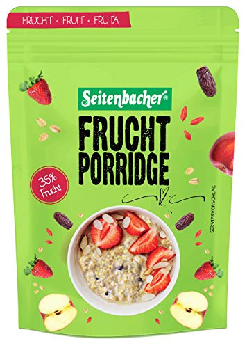 Seitenbacher Porridge Frucht - Dein warmes Frühstück mit 35% Früchten I weizenfrei I ohne zugesetzten Zucker I (1 x 500 g)… von Seitenbacher