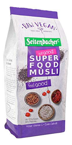 Seitenbacher Super Food Müsli - Eat Good - Feel Good I vegan I raw I ( 1x 454 g) von Seitenbacher