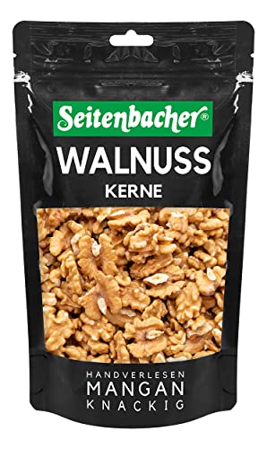 Seitenbacher Walnüsse I ganze Hälften I nativ I ohne Zusätze I (1 x 150 g) von Seitenbacher