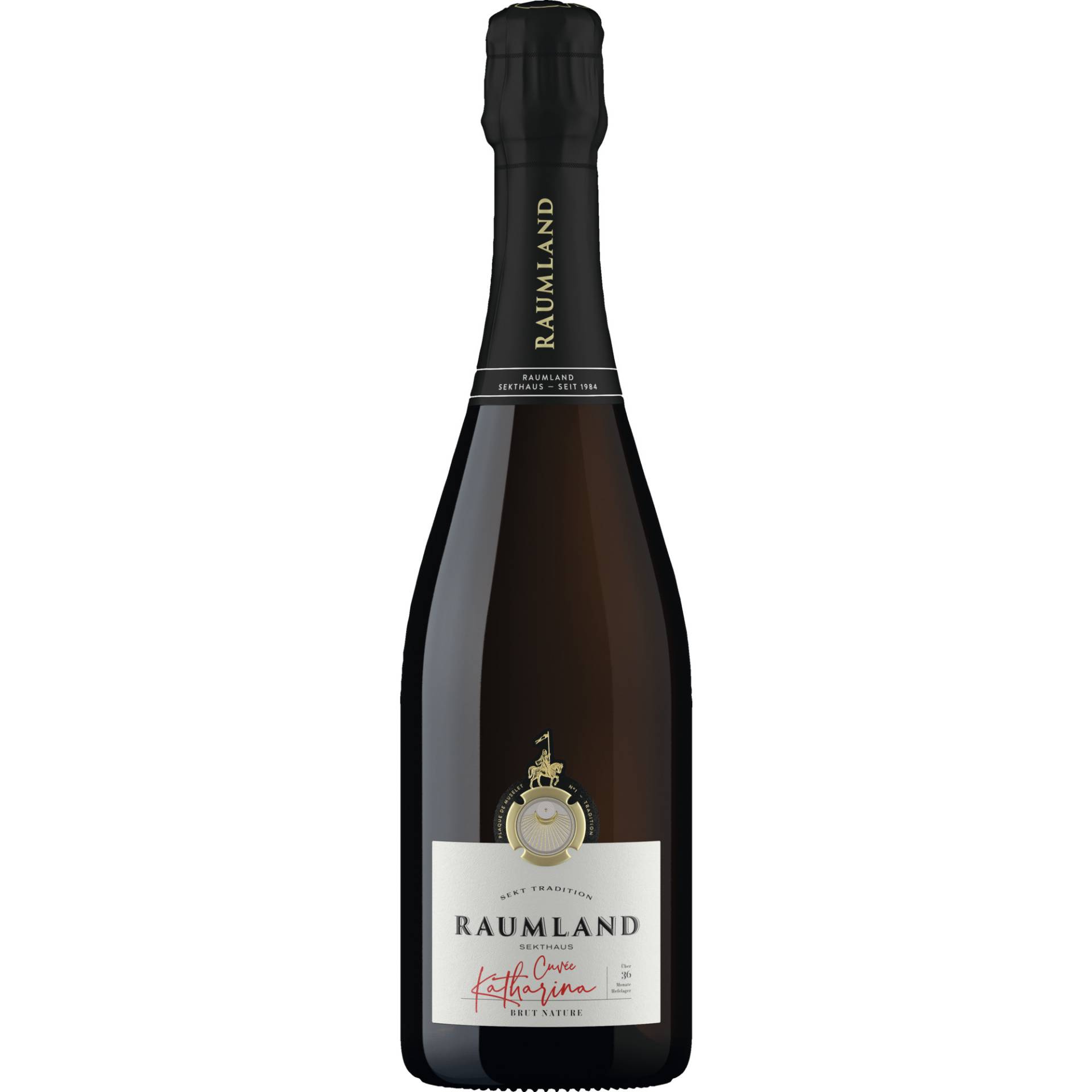 Cuvée Katharina Sekt, Brut Nature, Deutscher Sekt, Deutscher Sekt, 2019, Schaumwein von Sekthaus Raumland, D - 67592 Flörsheim-Dalsheim