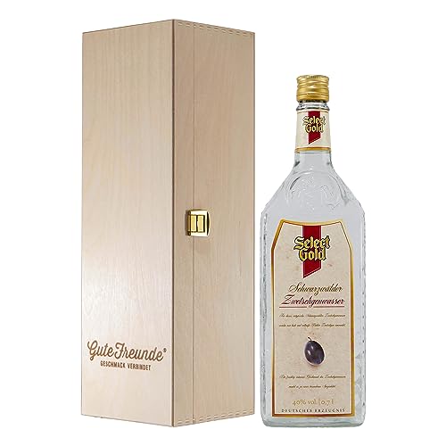 Select Gold Schwarzwälder Zwetschgenwasser mit Geschenk-HK von Select Gold