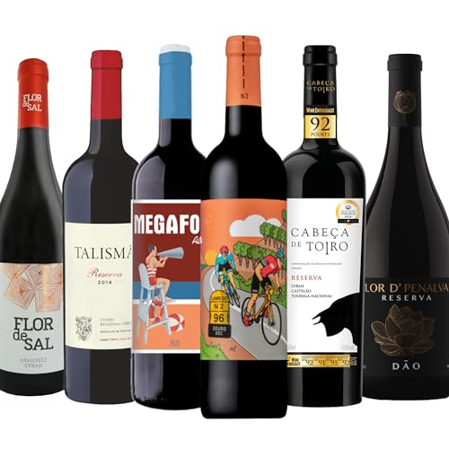 Rotwein Probierpaket"Quer durch Portugal - SILBER" trocken (6x 0,75 l) von Selektierte Weinpakete