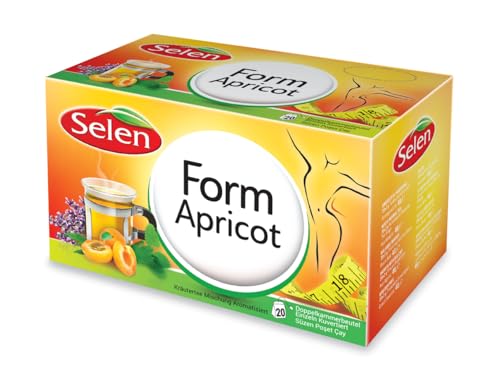 SELEN Form Aprikose, 20x2g Einzeln kuvertierte Teebeutel - 40g von Selen