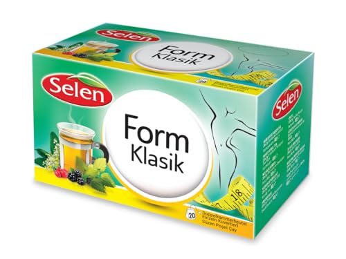 SELEN Form Klasik, 20x2g Einzeln kuvertierte Teebeutel von Selen