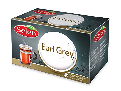 Selen Earl Grey Schwarztee 20 Teebeutel von Selen