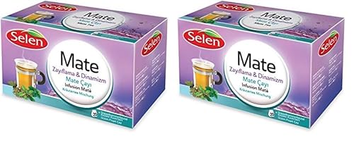 Selen Mate Kräutertee 20 Teebeutel (Packung mit 2) von Selen