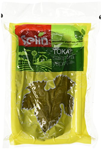 Selin Weinblätter, gegart und gesalzen Tokat, 4er Pack (4 x 350 g) von Selin