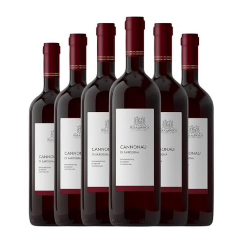 Sella e Mosca Cannonau Cannonau di Sardegna 75 cl Rotwein (Karton mit 6 Flaschen von 75 cl) von Sella e Mosca