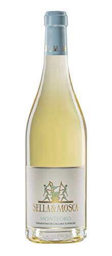 Sella & Mosca Monteoro - Vermentino di Gallura Sardegna, Aromatische Kräuter, Plant Based - 1 Flasche 750 ml von Sella & Mosca