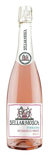 Sella & Mosca Torbato Brut Rosè di Sardegna, Torbato, Unaromatisierter Wein, Plant Based - 1 Flasche 750 ml von Sella & Mosca