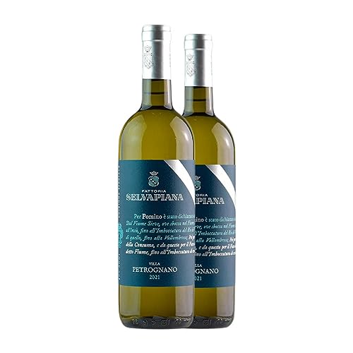 Selvapiana Villa Petrognano Bianco Pomino 75 cl (Schachtel mit 2 Flaschen von 75 cl) von Selvapiana