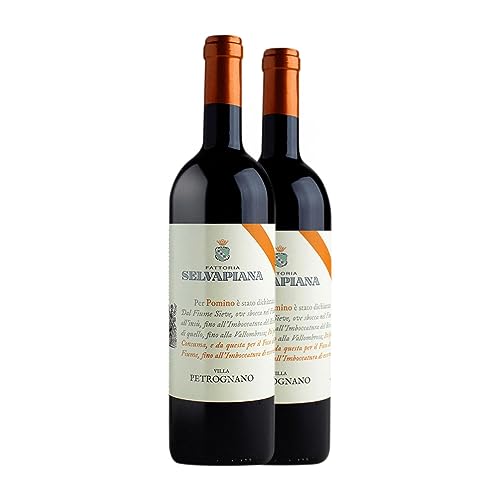 Selvapiana Villa Petrognano Roso Pomino 75 cl (Schachtel mit 2 Flaschen von 75 cl) von Selvapiana