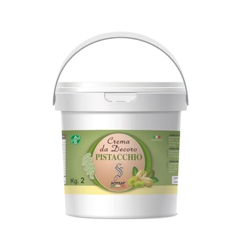 SEMAR® | Pistazien-Streichcreme – HERGESTELLT IN ITALIEN – 1 kg, ideal für den privaten und gewerblichen Gebrauch – Glutenfrei (Pistazien) von Semar