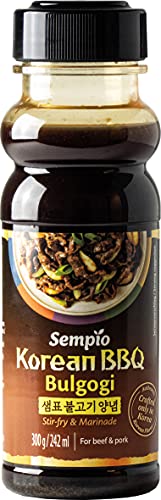 Sempio Koreanische Bulgogi Marinade Sauce (300g) - Authentischer Süß & Herzhafter Geschmack. Ideal für Koreanisches BBQ, Rippchen, Fleisch & Mehr von Sempio