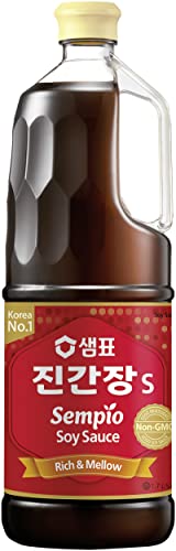 SEMPIO Sojasauce, dunkel, Jin S - 1 x 1700 ml von Sempio