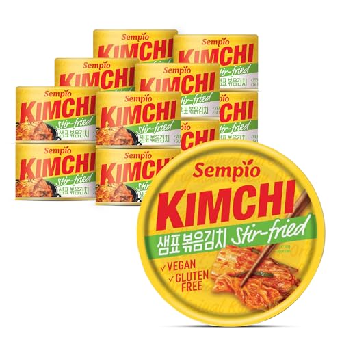 Sempio Dosen-Kimchi (Gebraten, 160g x 12) - Authentischer koreanischer Chinakohl in der Dose. Vegan, Nicht-GVO von Sempio