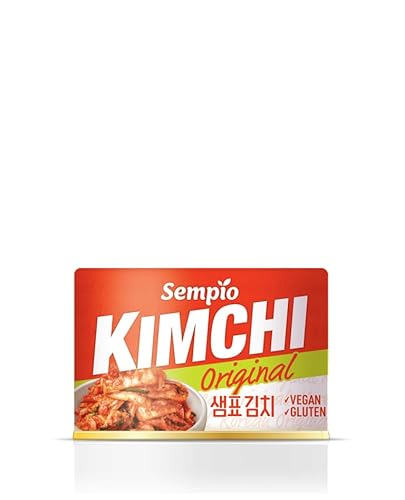 Sempio Dosen-Kimchi (Original, 160g x 12) - Authentischer koreanischer Chinakohl in der Dose. Vegan, Nicht-GVO von Sempio