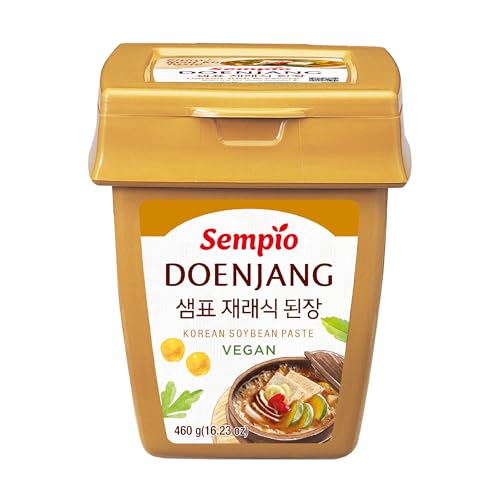 Sempio Doenjang (460g) - Koreanische Sojabohnenpaste, Umami-Geschmack. Traditionelle authentische Miso-Sauce. Vegan, ohne Konservierungsstoffe von Sempio