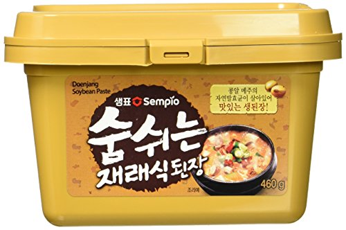 Sempio Sojabohnenpaste, zum kochen und wrzen, 4er Pack (4 x 460 g) von Sempio