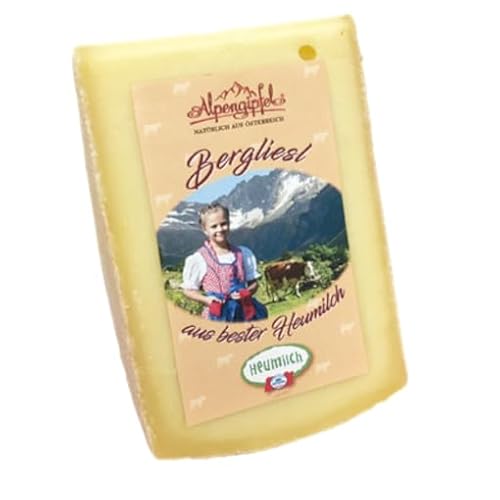 Alpengipfel Schnittkäse Bergliesl 5 Monate gereift 55% Fett i. Tr. - 300 g Stück von Senner-Alpkäse-Classic-Box