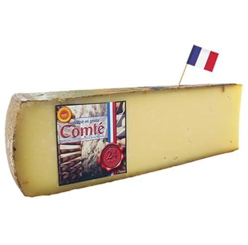 Comté Hartkäse AOP 45% Fett 24 Monate gereift ca. 1,2 kg von Senner-Alpkäse-Classic-Box