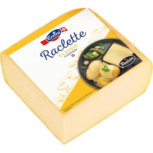 Emmi Schweizer Raclette 1/4 Laib eckig, Fett i. Tr. 45%- ca 1,5kg von Senner-Alpkäse-Classic-Box