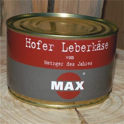 Max-Metzger Hofer Leberkäse (400g) -Ringpull-Dose vom besten Metzger des Jahres von Senner-Alpkäse-Classic-Box