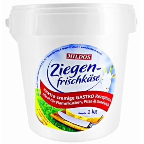 Mildos Ziegenfrischkäse extra cremig 1 kg von Senner-Alpkäse-Classic-Box