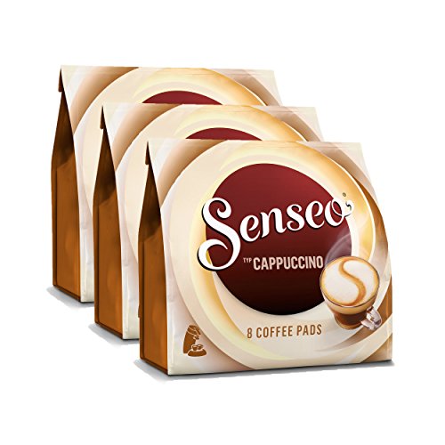 SENSEO Kaffeepads Typ Cappuccino Senseopads 3er Pack, 3 x 8 Pads von Senseo