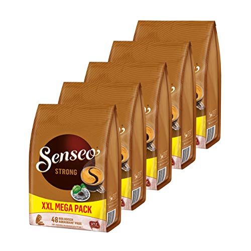 SENSEO Pads Strong Senseopads stark kräftig 240 Getränke Kaffeepads XXL Pack von Senseo