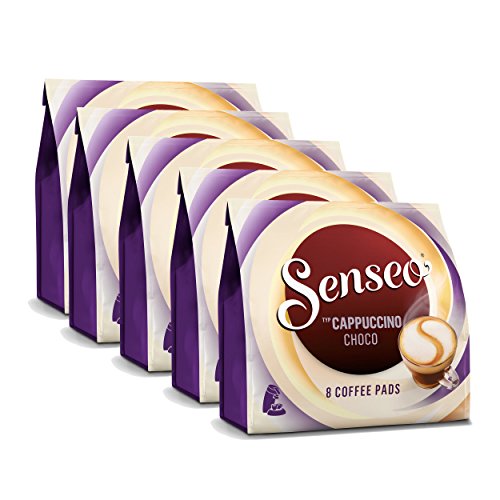 SENSEO Pads Typ Cappuccino Choco Senseopads 40 Getränke Kaffeepads Softpads Milk von Senseo